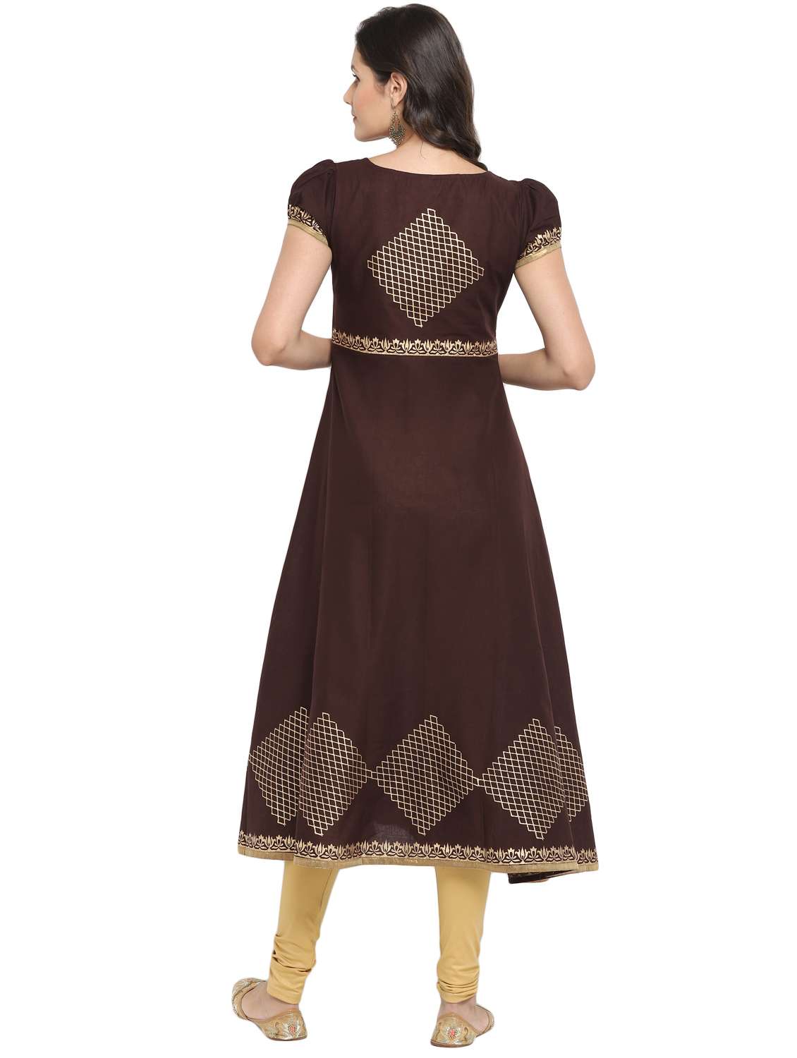 women's flared kurta - 17926043 -  Standard Image - 2