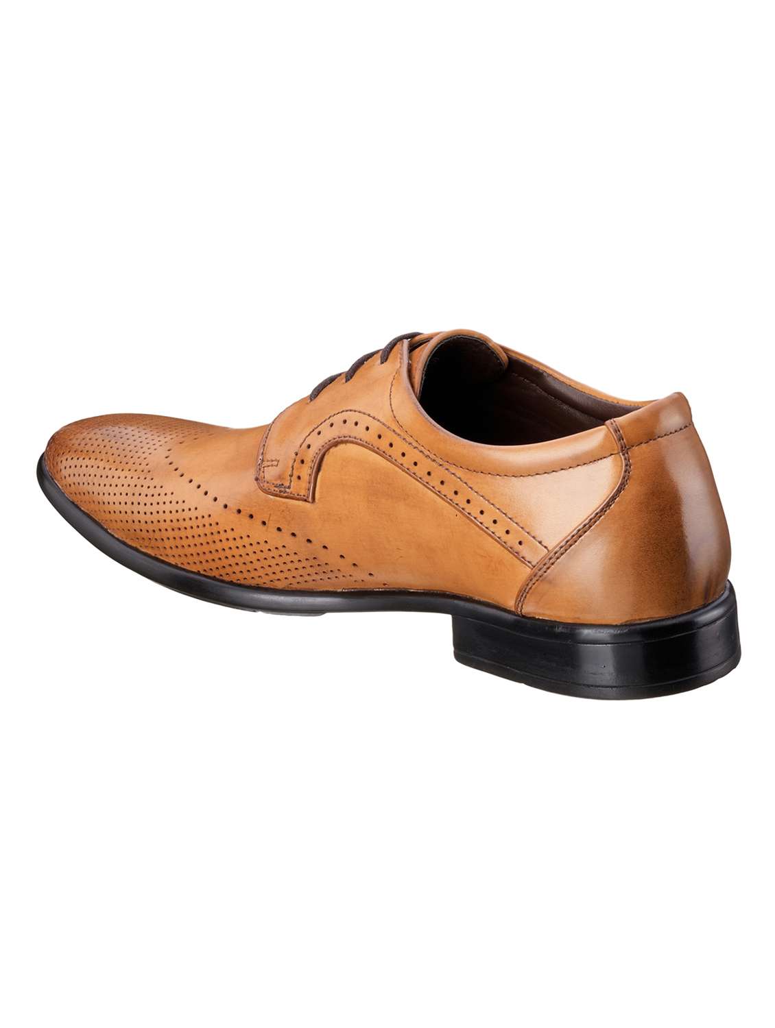 tan pu laceup derbies - 17926369 -  Standard Image - 2