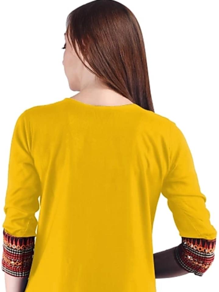 embroidered ethnic fusion top - 17927248 - Standard Image - 2
