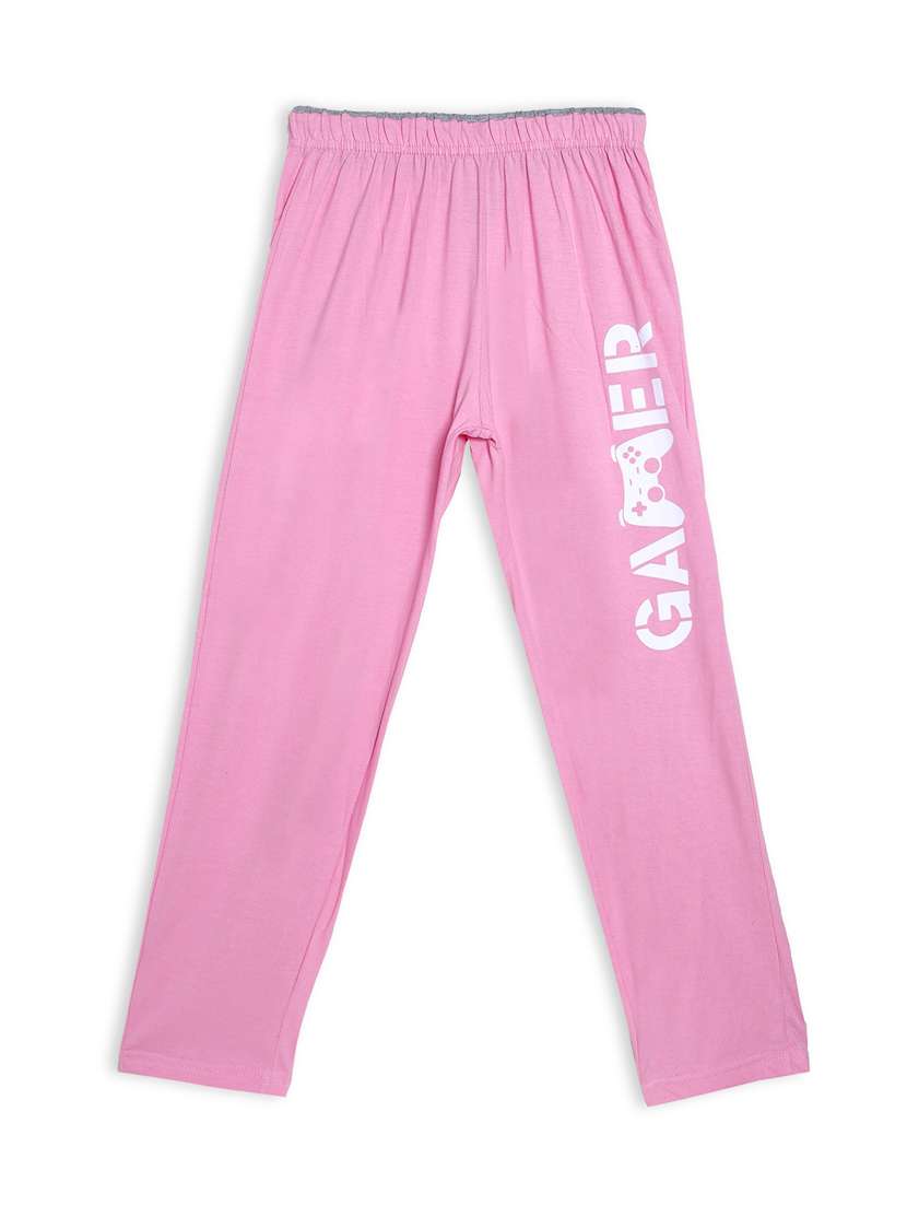 pink solid track wear