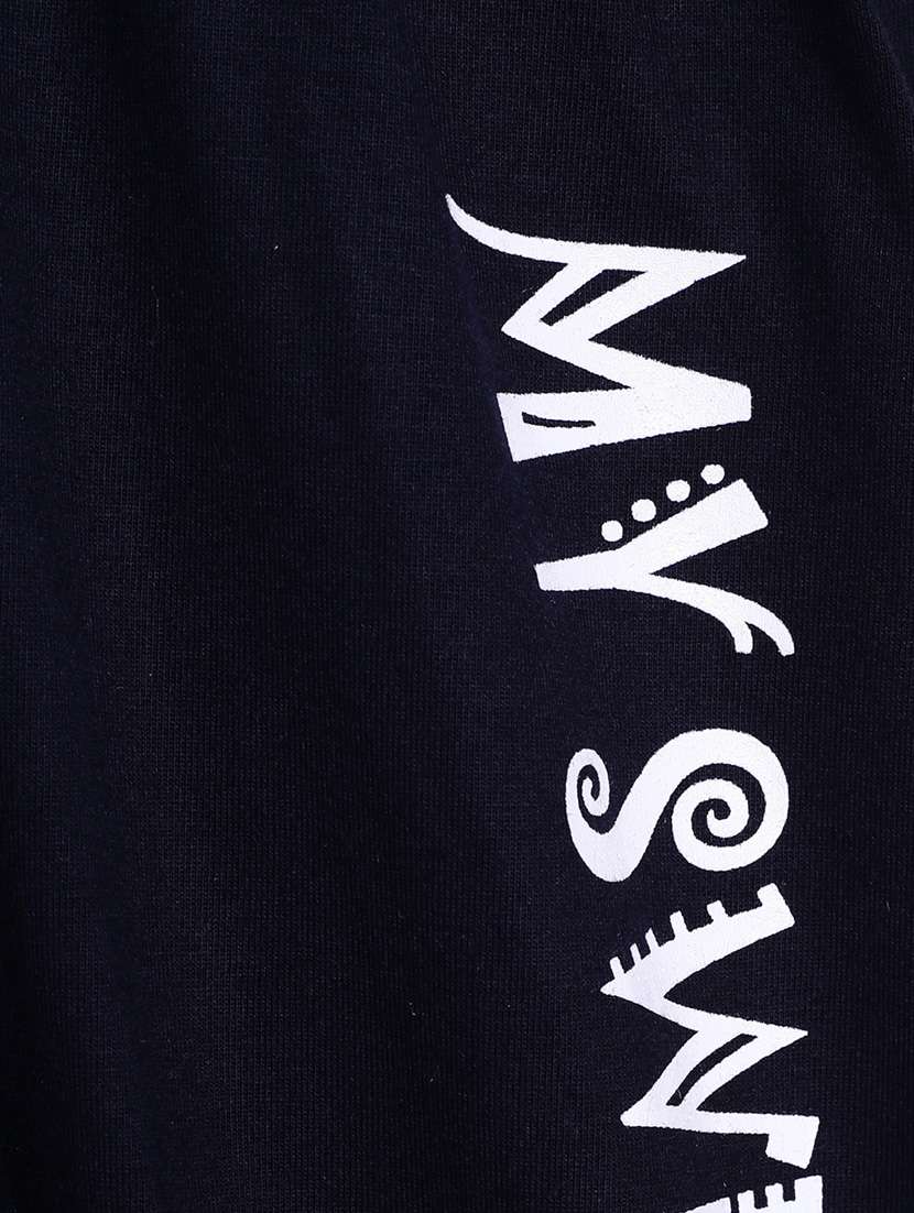 blue printed sportswear tack pant  - 17929987 -  Standard Image - 2