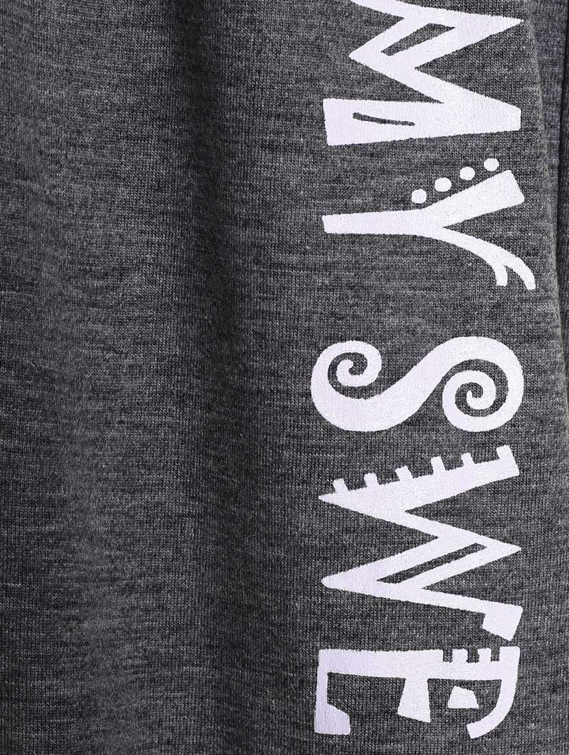 grey printed sportswear tack pant  - 17929990 -  Standard Image - 2