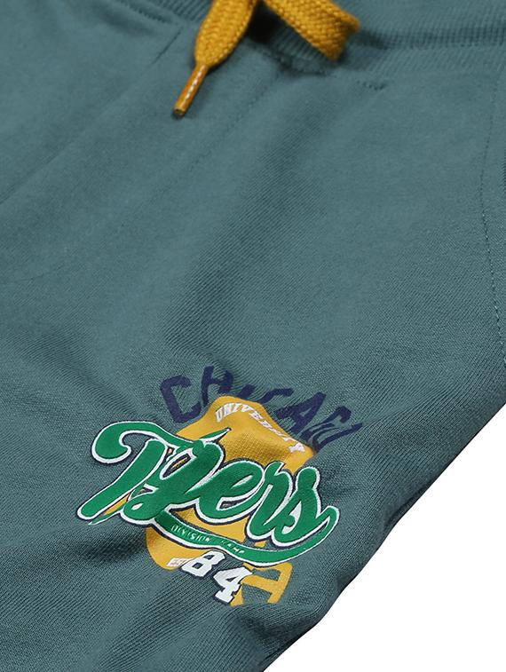 green printed track wear - 17931262 - Standard Image - 2