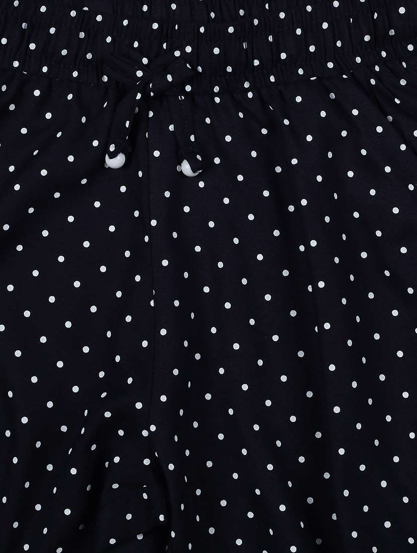 navy blue polka dot trouser - 17931311 -  Standard Image - 2