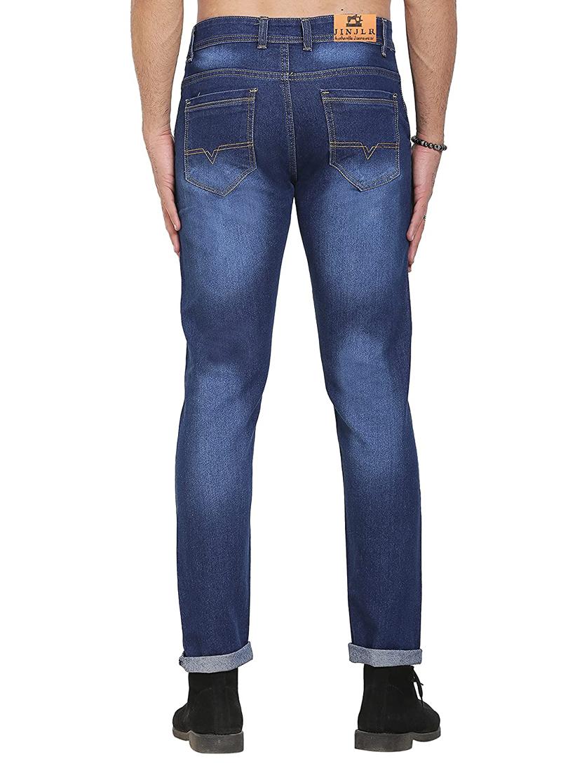 men solid mid rise jeans - 17937518 - Standard Image - 2