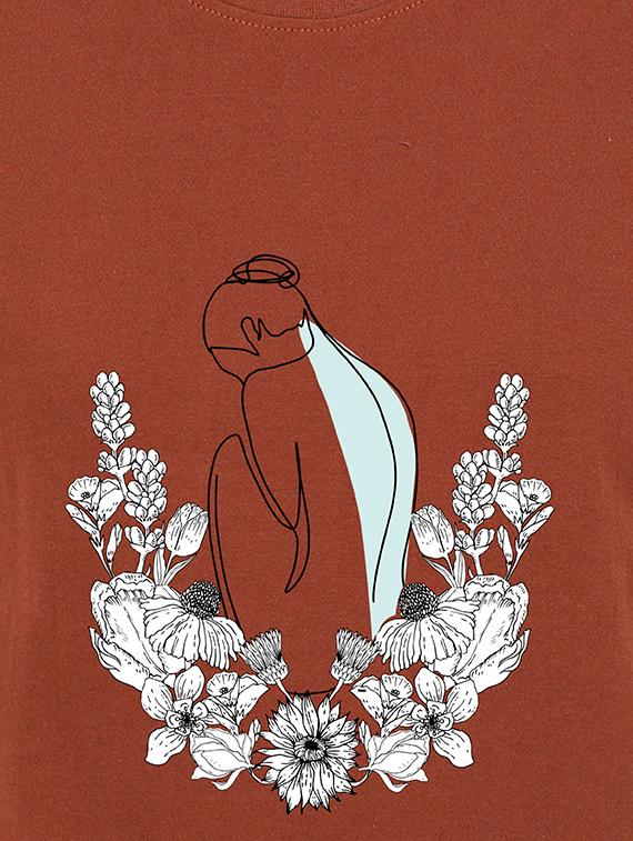 round neck graphic tee - 17938180 - Standard Image - 2