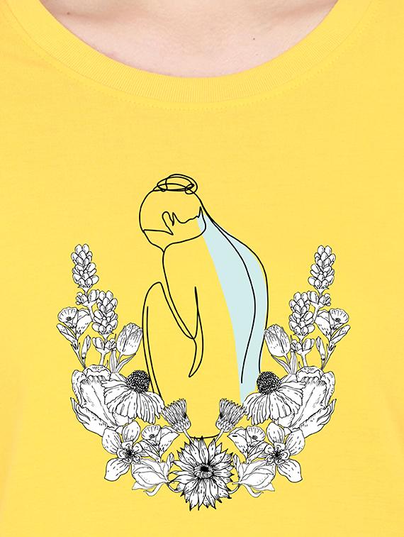 round neck graphic tee - 17938186 - Standard Image - 2
