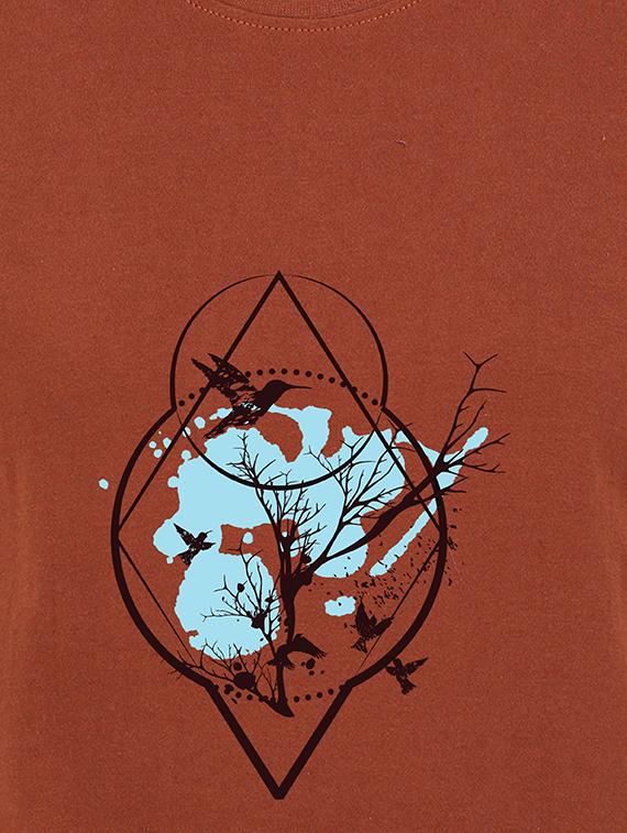 round neck graphic tee - 17938204 - Standard Image - 2