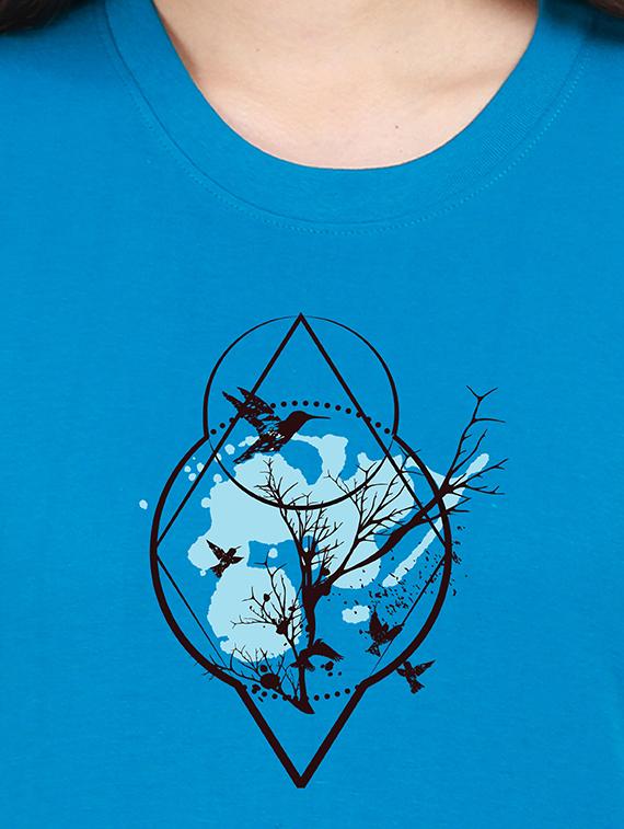 round neck graphic tee - 17938208 - Standard Image - 2
