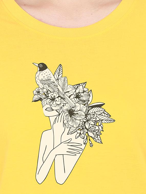 round neck graphic tee - 17938228 - Standard Image - 2