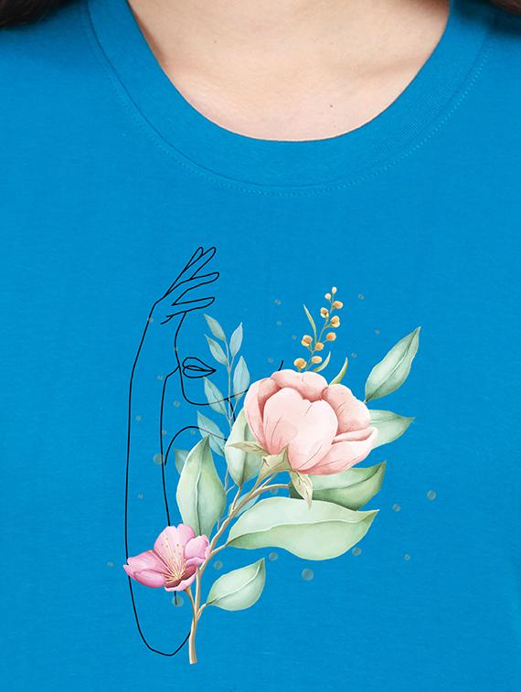 round neck graphic tee - 17938251 - Standard Image - 2