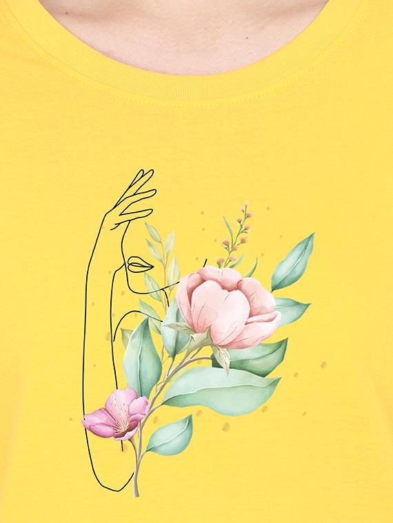 round neck graphic tee - 17938253 - Standard Image - 2