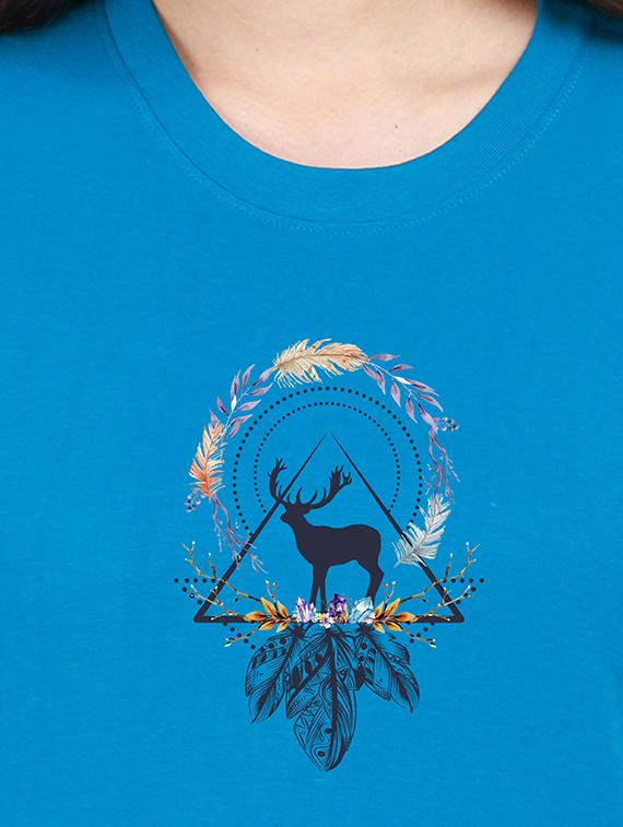 round neck graphic tee - 17938255 - Standard Image - 2