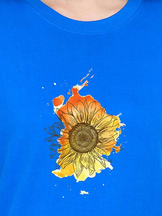 round neck graphic tee - 17938263 - Standard Image - 2