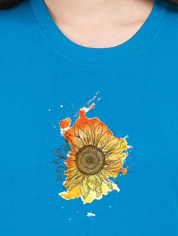 round neck graphic tee - 17938264 - Standard Image - 2