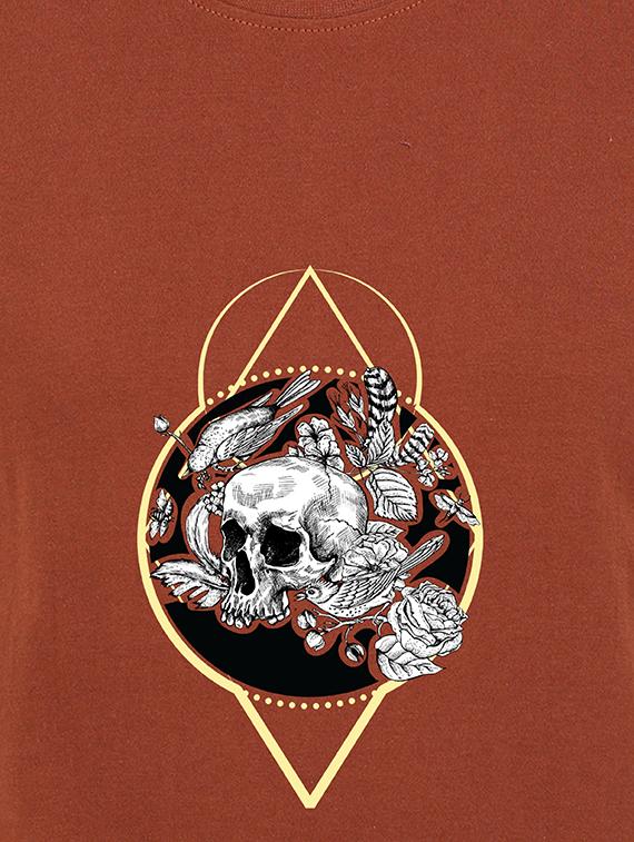 round neck graphic tee - 17938274 - Standard Image - 2