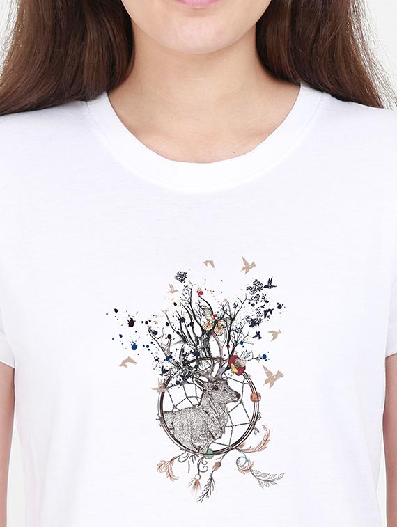 round neck graphic tee - 17938342 - Standard Image - 2