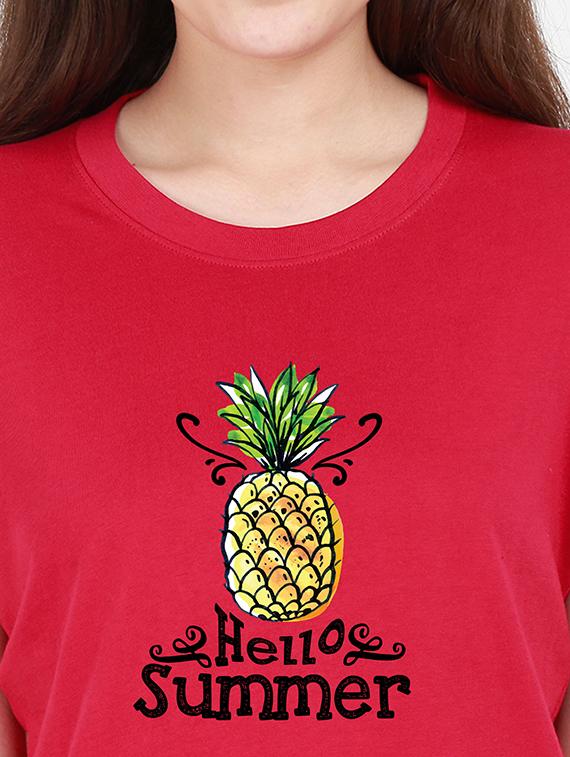 round neck graphic tee - 17938355 - Standard Image - 2