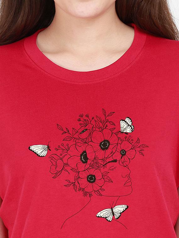 round neck graphic tee - 17938424 - Standard Image - 2