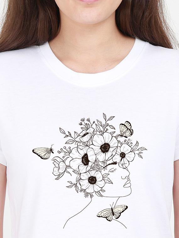 round neck graphic tee - 17938427 - Standard Image - 2