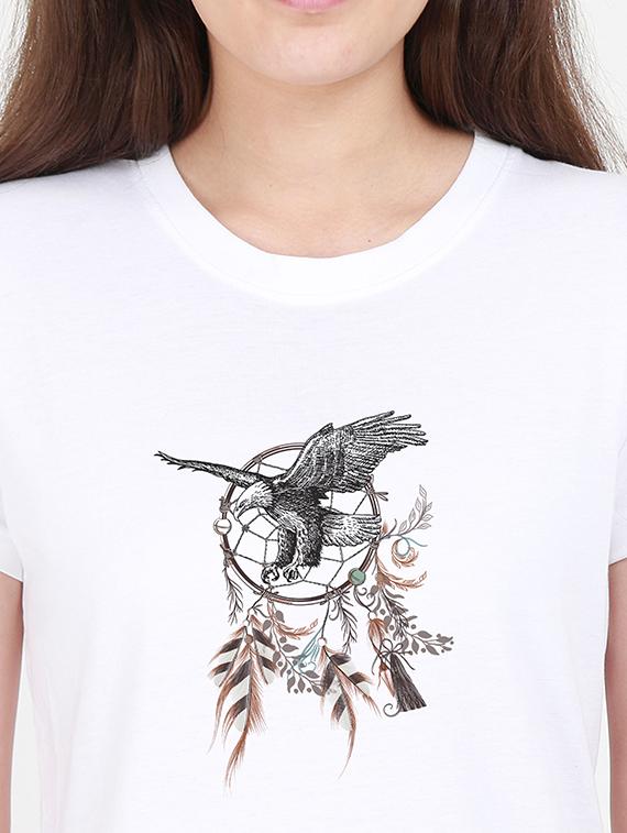 round neck graphic tee - 17938498 - Standard Image - 2