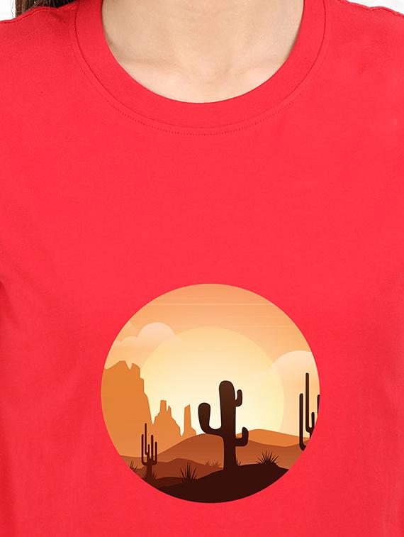 round neck graphic tee - 17938505 - Standard Image - 2
