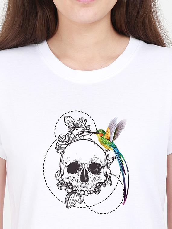 round neck graphic tee - 17938517 - Standard Image - 2