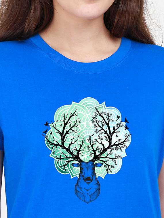 round neck graphic tee - 17938522 - Standard Image - 2