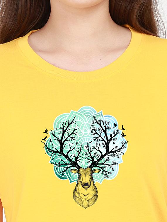 round neck graphic tee - 17938525 - Standard Image - 2
