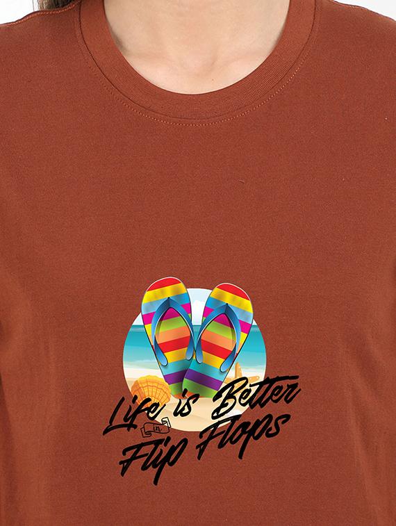 round neck graphic tee - 17938526 - Standard Image - 2