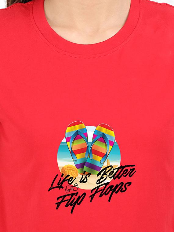 round neck graphic tee - 17938527 - Standard Image - 2