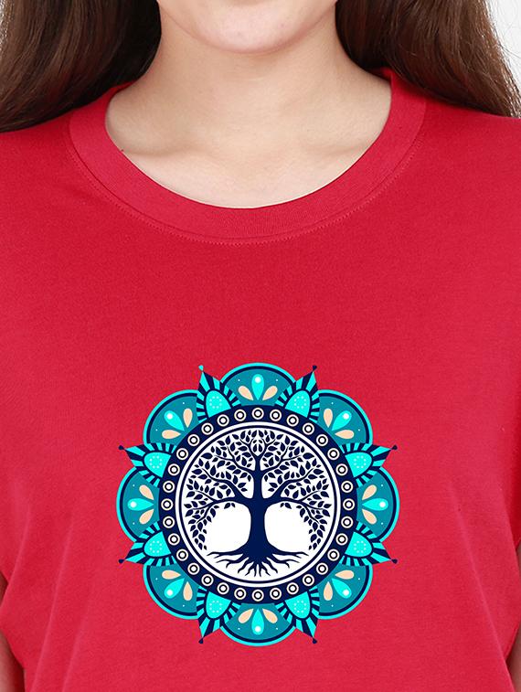 round neck graphic tee - 17938547 - Standard Image - 2