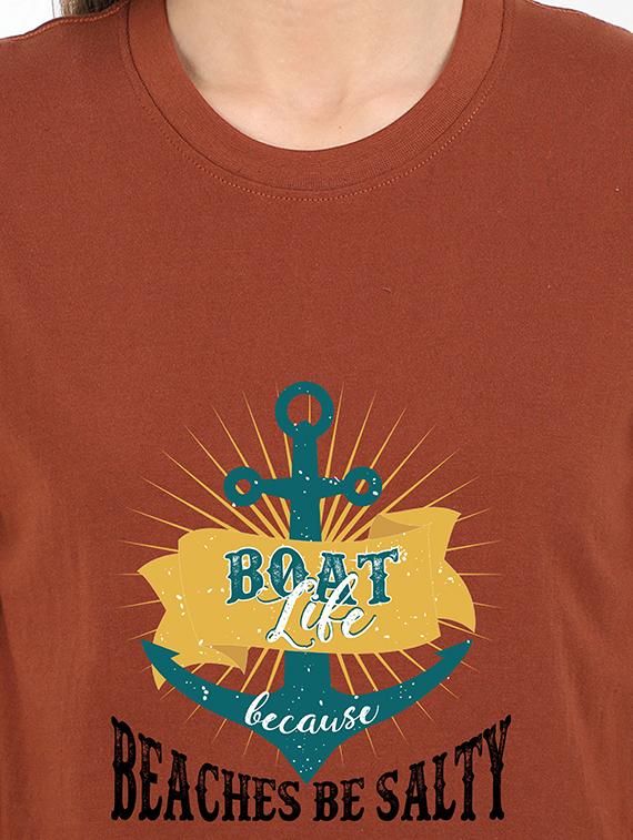 round neck graphic tee - 17938553 - Standard Image - 2