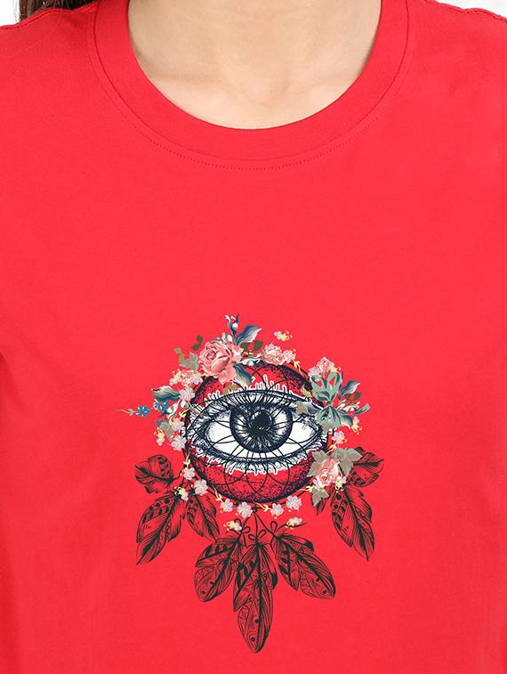 round neck graphic tee - 17938560 - Standard Image - 2