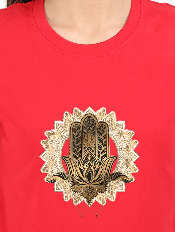 round neck graphic tee - 17938567 - Standard Image - 2