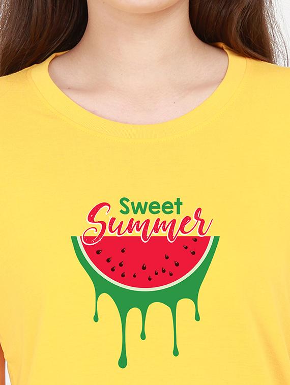 round neck graphic tee - 17938576 - Standard Image - 2