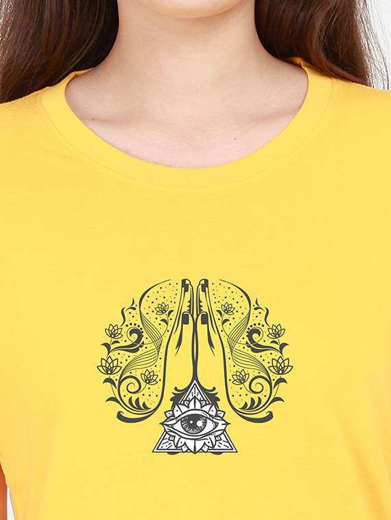 round neck graphic tee - 17938592 - Standard Image - 2