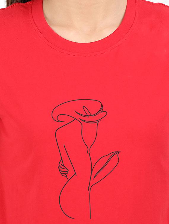 round neck graphic tee - 17938599 - Standard Image - 2