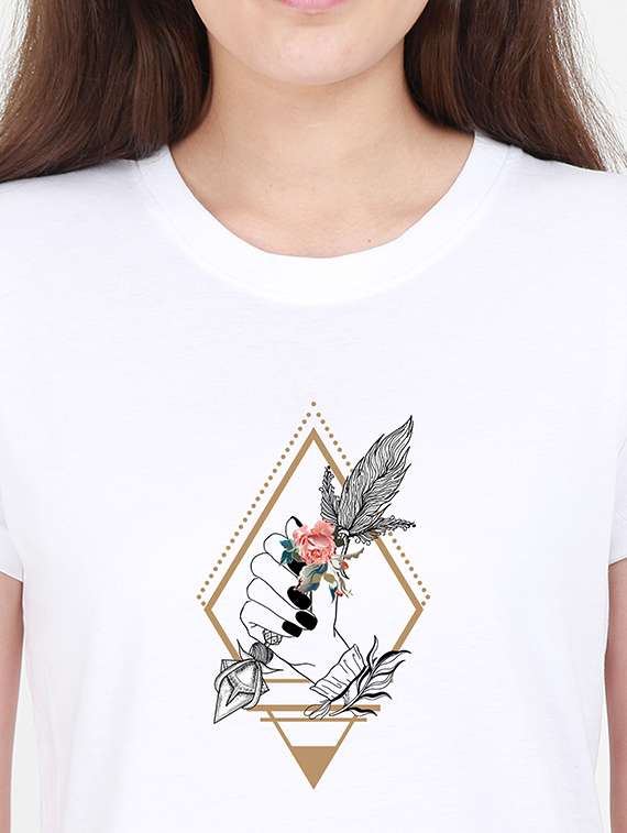 round neck graphic tee  - 17938629 -  Standard Image - 2