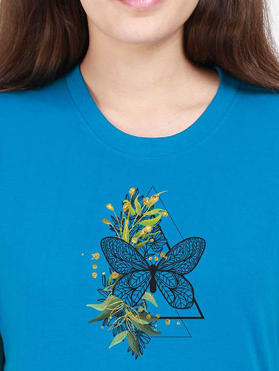 round neck graphic tee - 17938674 - Standard Image - 2