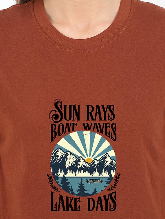 round neck graphic tee - 17938682 - Standard Image - 2