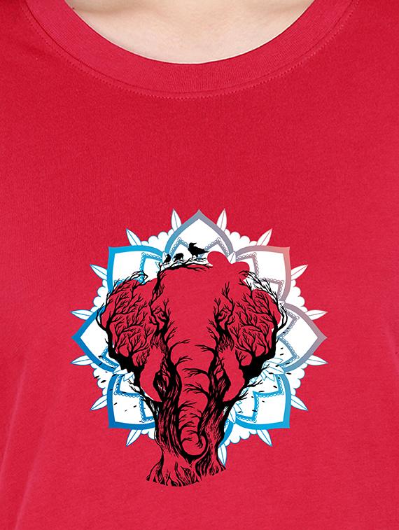round neck graphic tee - 17938700 - Standard Image - 2