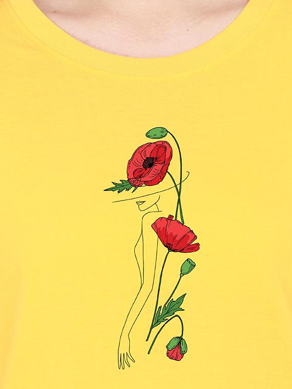 round neck graphic tee - 17938716 - Standard Image - 2