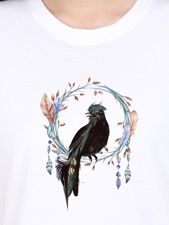 round neck graphic tee - 17938722 - Standard Image - 2