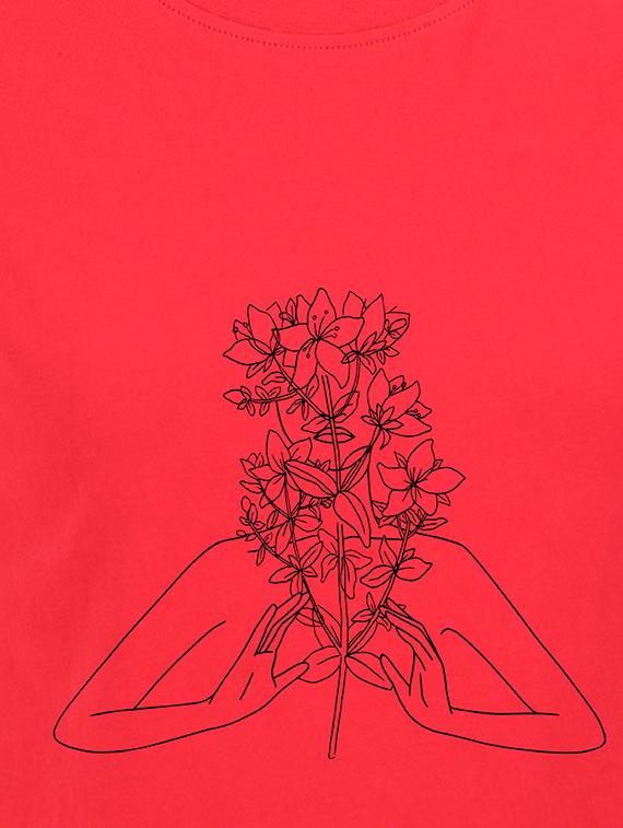round neck graphic tee - 17938804 - Standard Image - 2