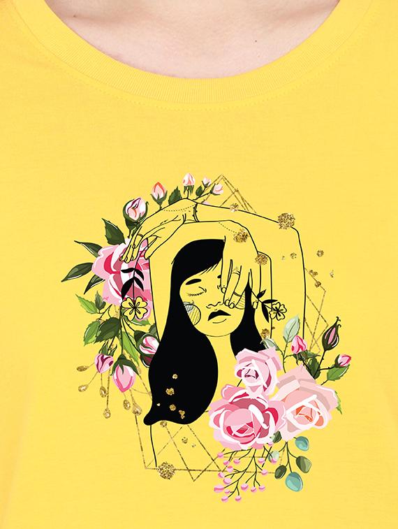 round neck graphic tee - 17938860 - Standard Image - 2