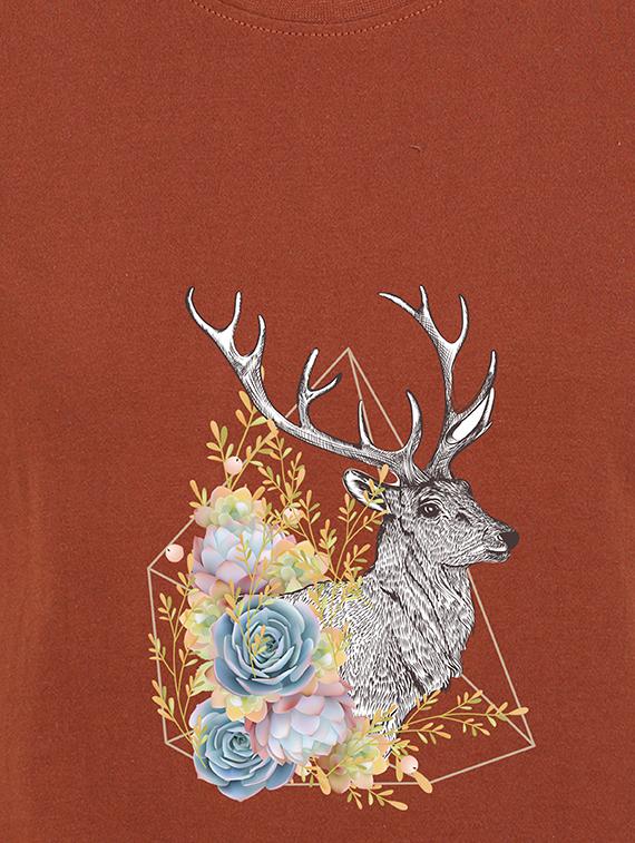 round neck graphic tee - 17938937 - Standard Image - 2