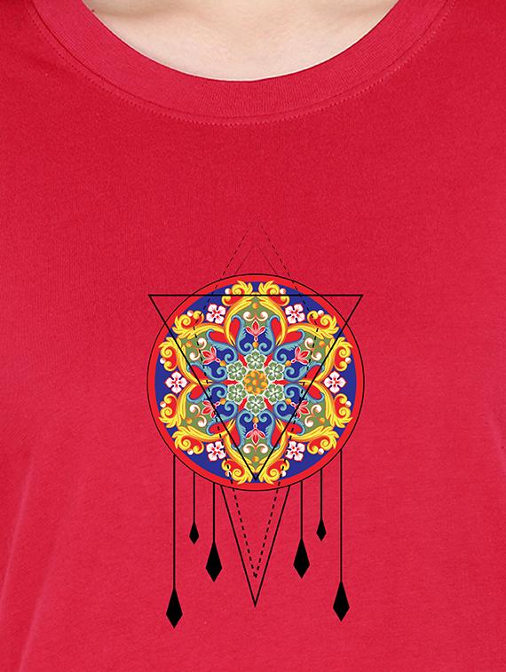 round neck graphic tee - 17938943 - Standard Image - 2