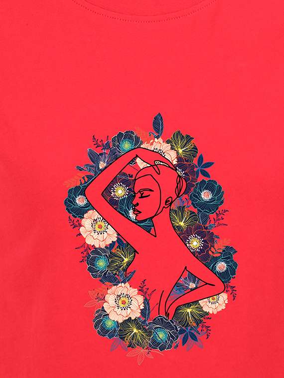 round neck graphic tee  - 17938993 -  Standard Image - 2