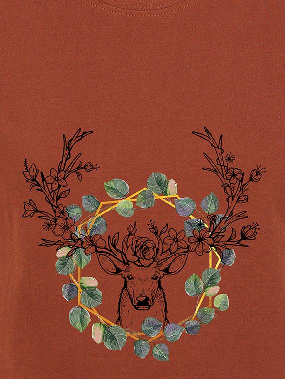 round neck graphic tee - 17938999 - Standard Image - 2